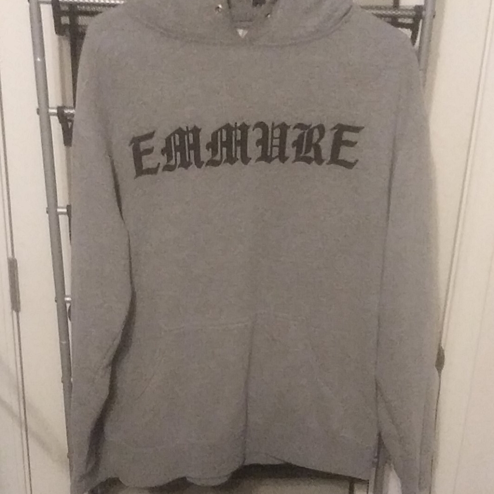 LIGHT GREY EMMURE HOODIE SIZE XL
